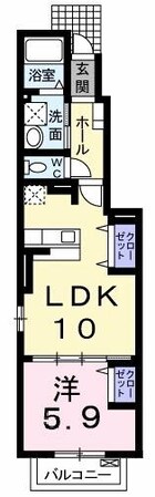 谷塚駅 徒歩14分 1階の物件間取画像